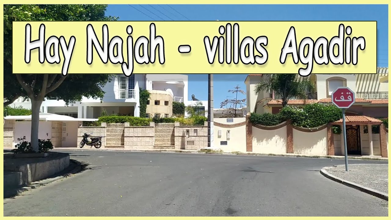 Neighborhood Hay Najah villas Agadir