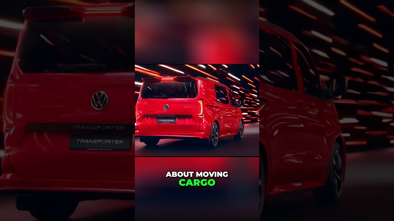 Фургон VW Transporter Sportline Work Van 2026 года с характером!