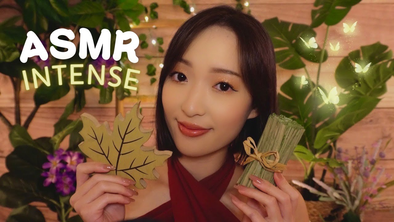 ASMR intense 🧠 Triggers en binaural proches du micro (peu de paroles) 💤