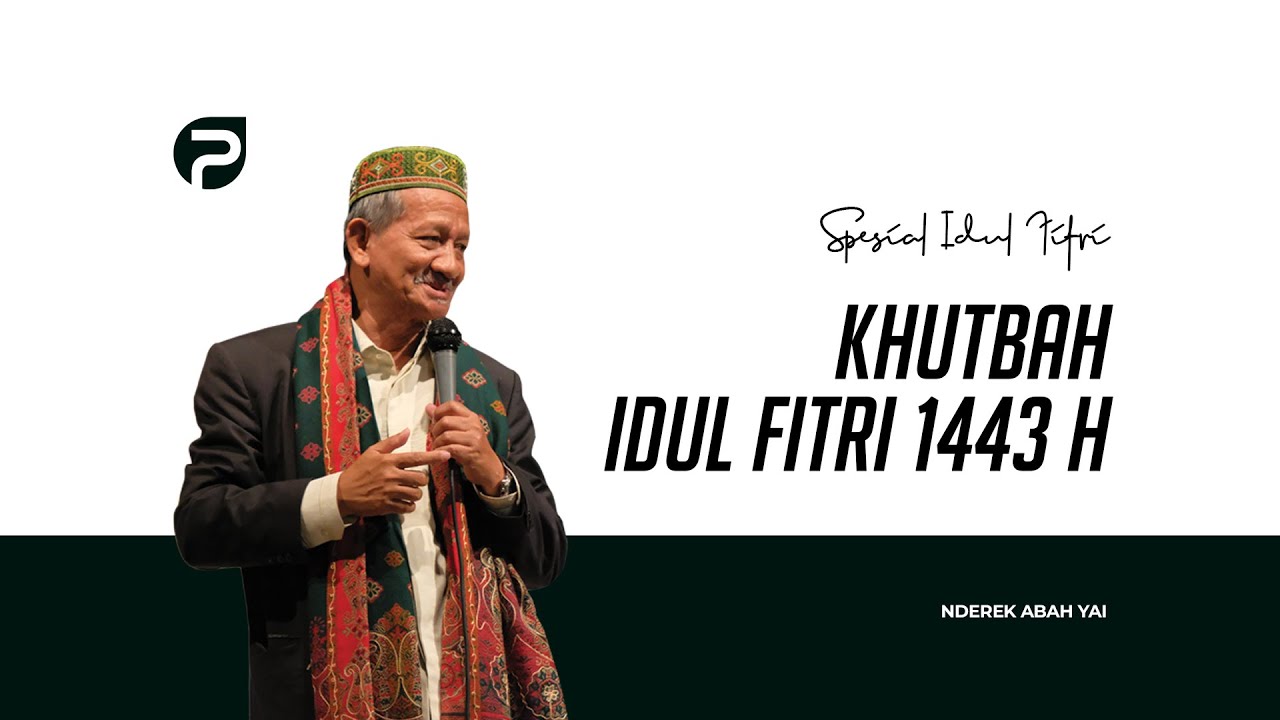 KH. Agoes Ali Masyhuri (Gus Ali): Khutbah Idul Fitri 1443H di Masjid Agung Sidoarjo