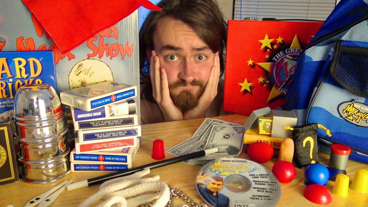 Unboxing a TON of MYSTERY magic tricks!