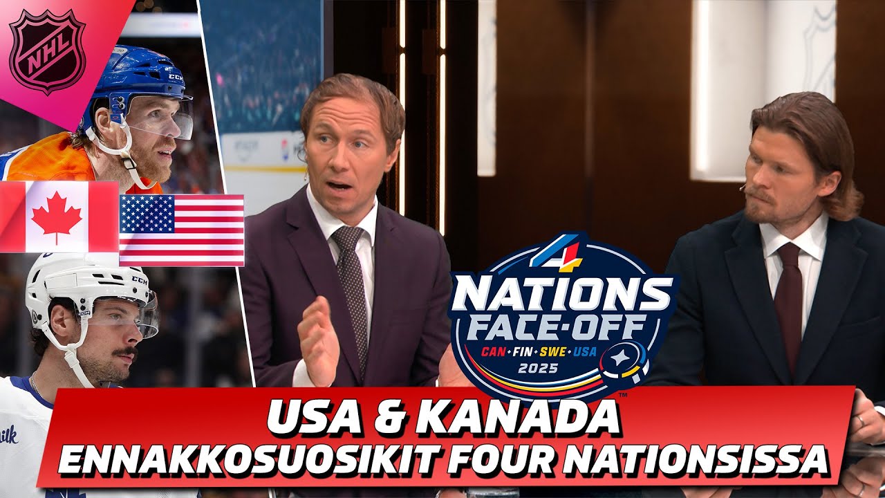 Yhdysvallat & Kanada | Four Nations -turnauksen ennakkosuosikit