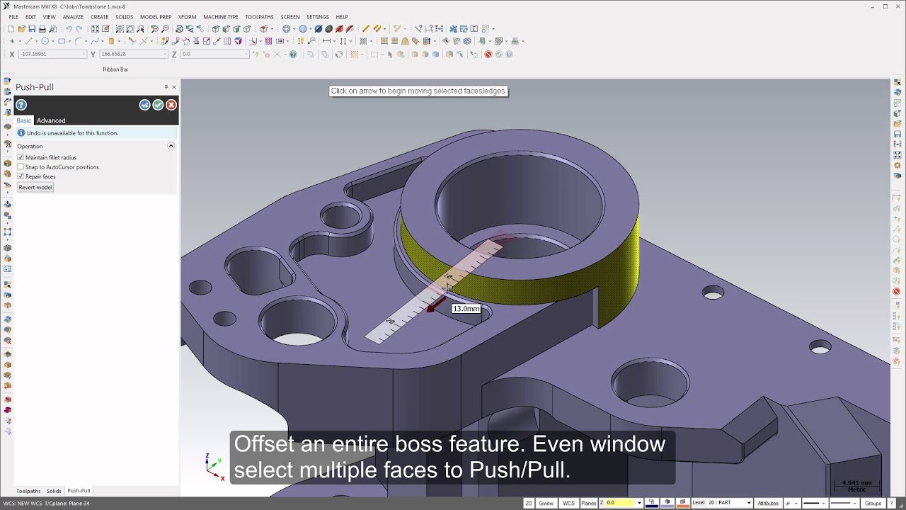 Mastercam X8 - Solid Model Prep Made Easy