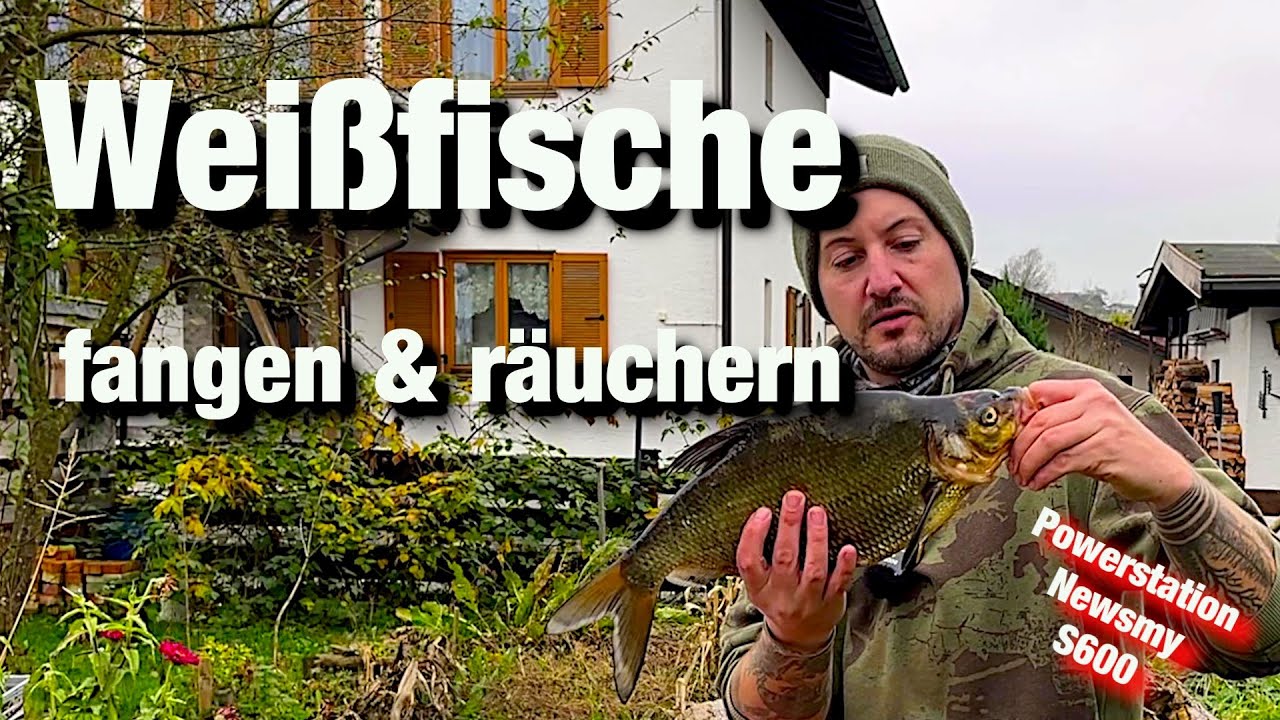 Weißfische angeln, zubereiten, räuchern, Vorstellung Powerstation