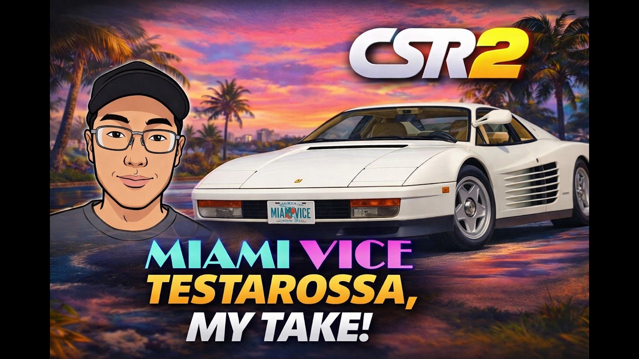 CSR2 | CSR Racing 2, Miami Vice 512 Testrarossa, My Take!