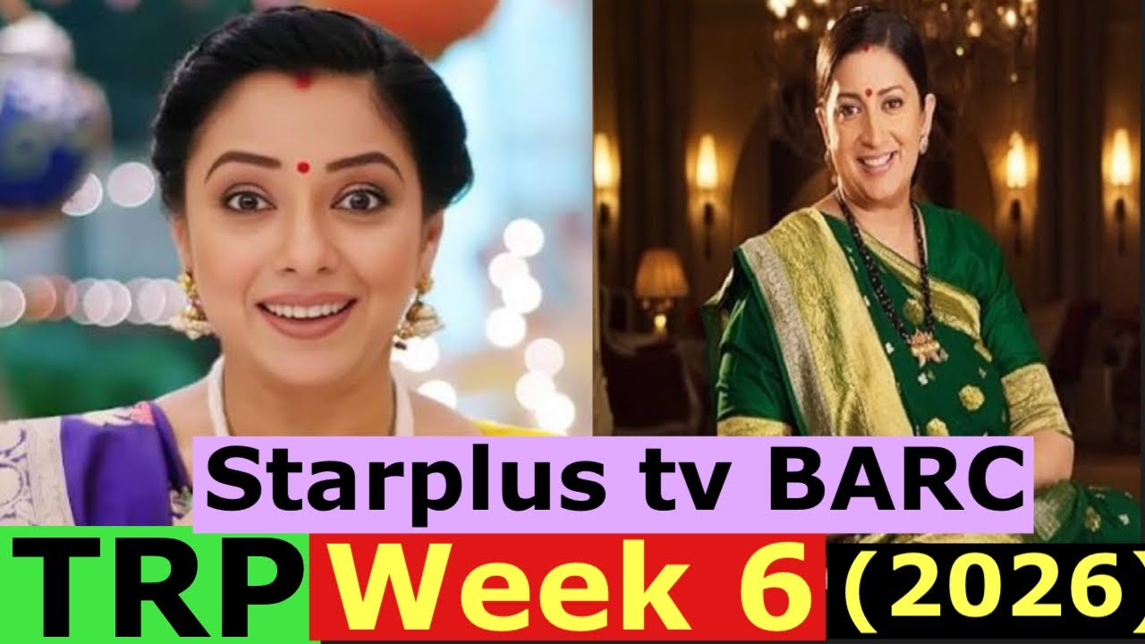 Starplus barc trp of week 6(2026)! Full barc trp of starplus! 