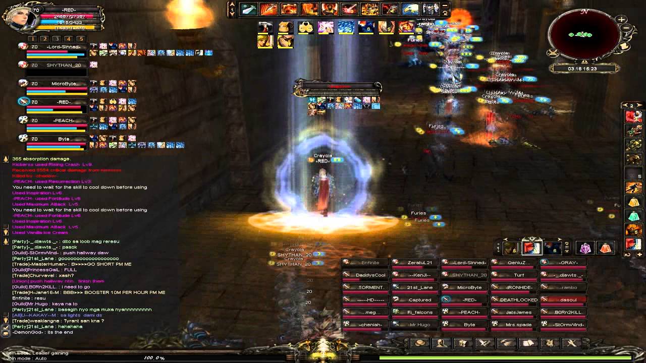 Shaiya Philippines - Crayola Guild PvP Part 13 [HD]