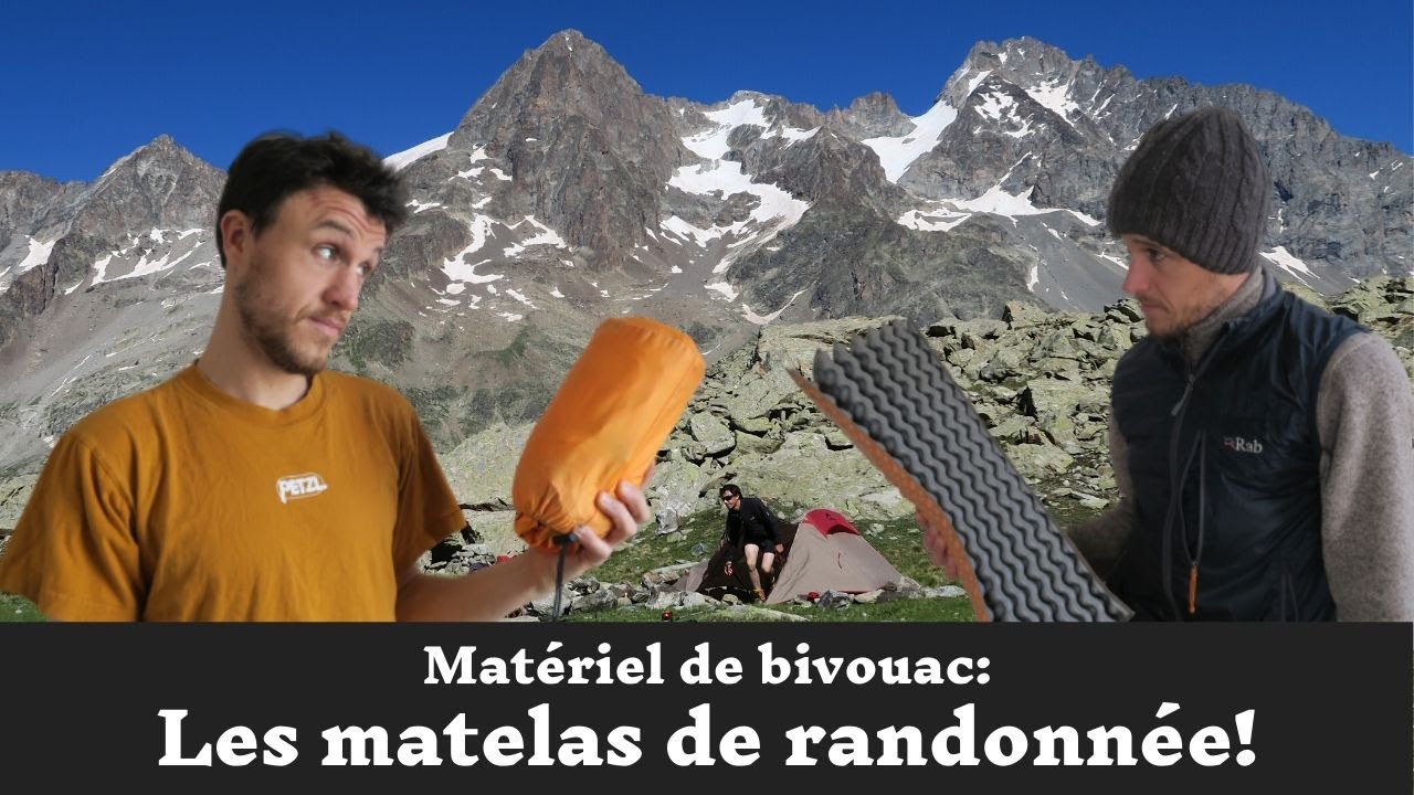 Matériel de bivouac: les matelas de randonnée !