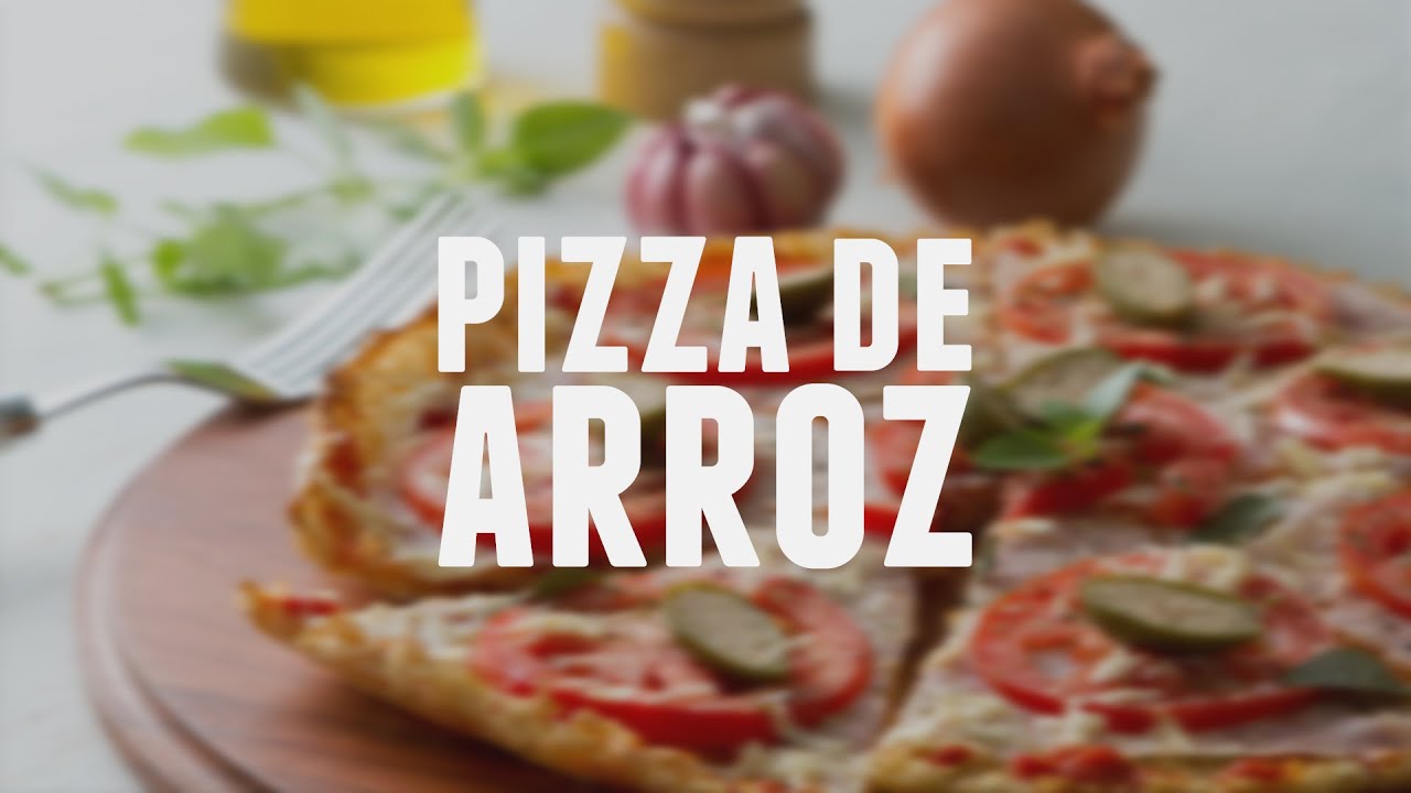 Pizza de arroz   | Receitas Saudáveis - Lucilia Diniz