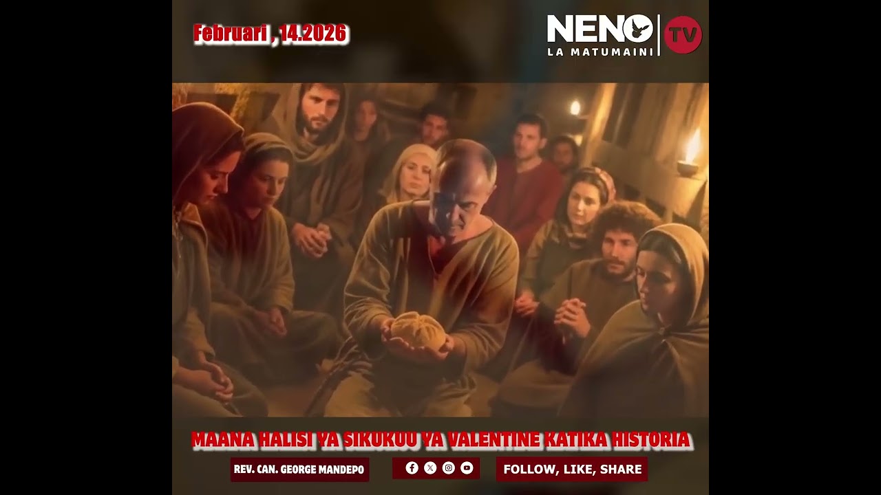 MAANA HALISI YA SIKUKUU YA VALENTINE KATIKA HISTORIA  (PART 1) |REV. CAN. GEORGE MANDEPO