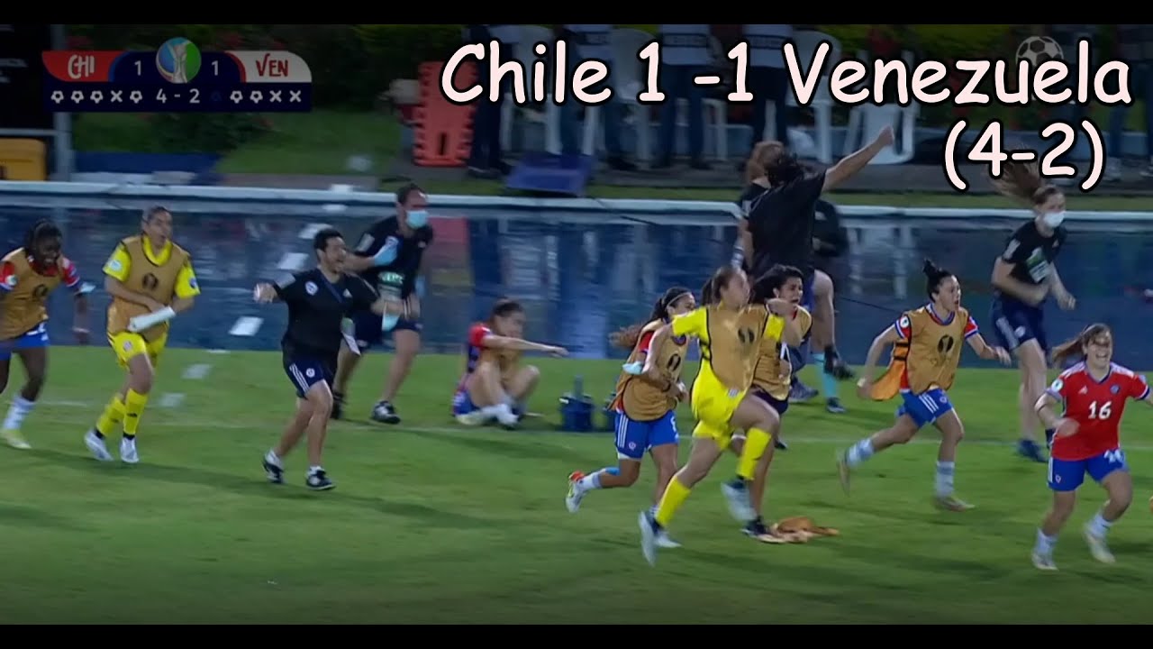 Chile  vs Venezuela Femenino -Definicion a Penales (Copa America 2022)