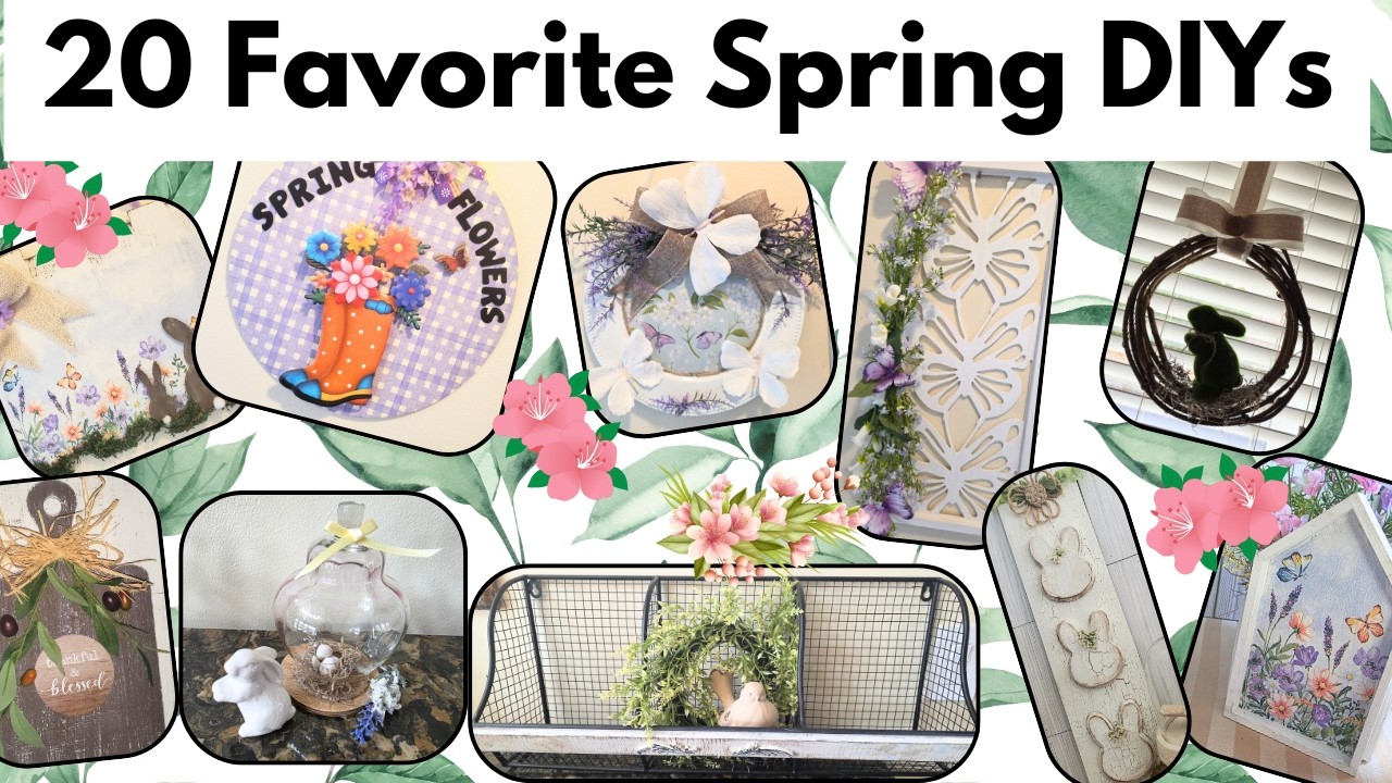 20 Favorite Spring Crafts