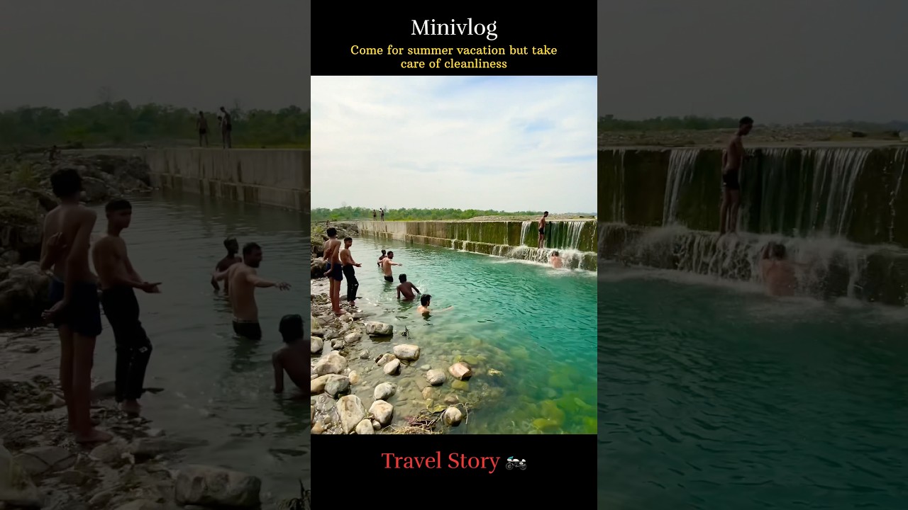 Hidden location #shorts #youtubeshorts #secret #travelstory🏍️ #travelvlog #summer #minivlog #lake