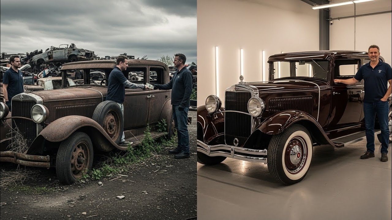 ASMR Car Restoration | 1928 Studebaker Commander Full Rebuild From Scrap to Showroom