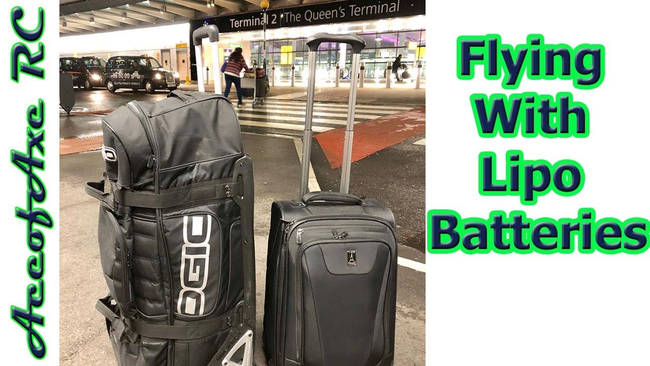 How to Fly with LiPo batteries
