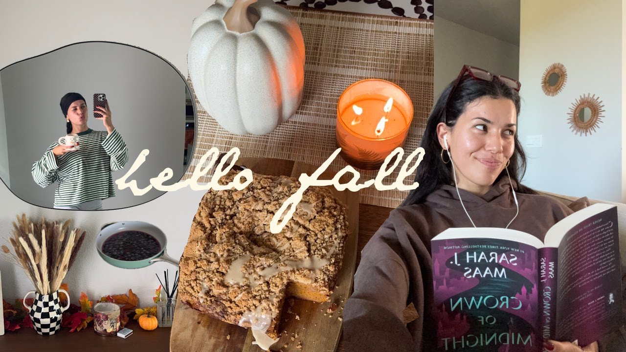 let’s get cozy!! decorating, fall clothing haul, & baking