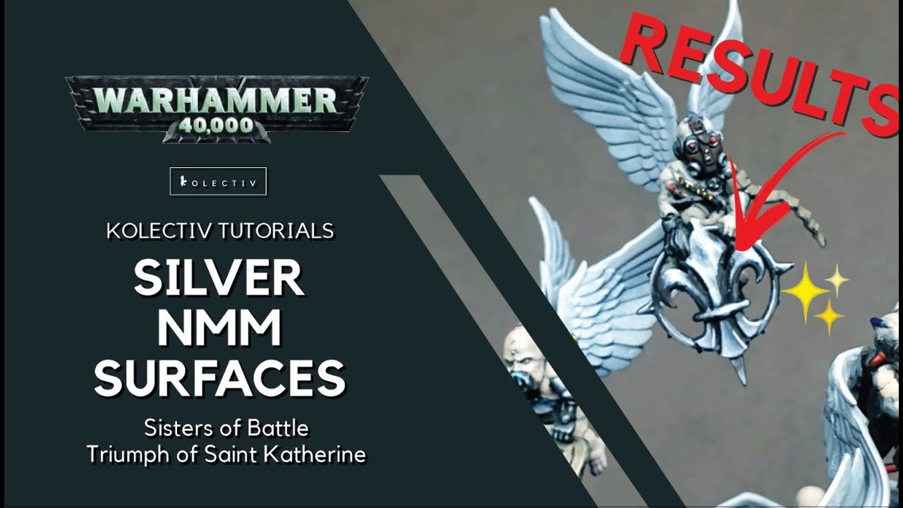 Silver NMM Surfaces (Sisters of Battle: Triumph of Saint Katherine)