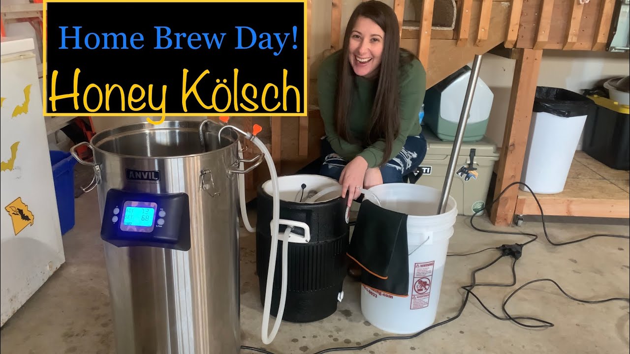 Brewing a Honey Kölsch | Home Brew Day!