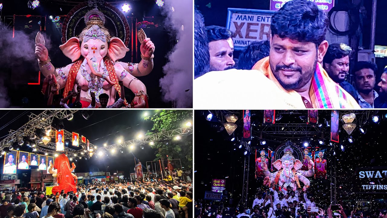 Chilkanagar Ganesh Aagman 2024 | Sarkar Ganesh Aagman | Ganesh Aagman 2024 Hyderabad