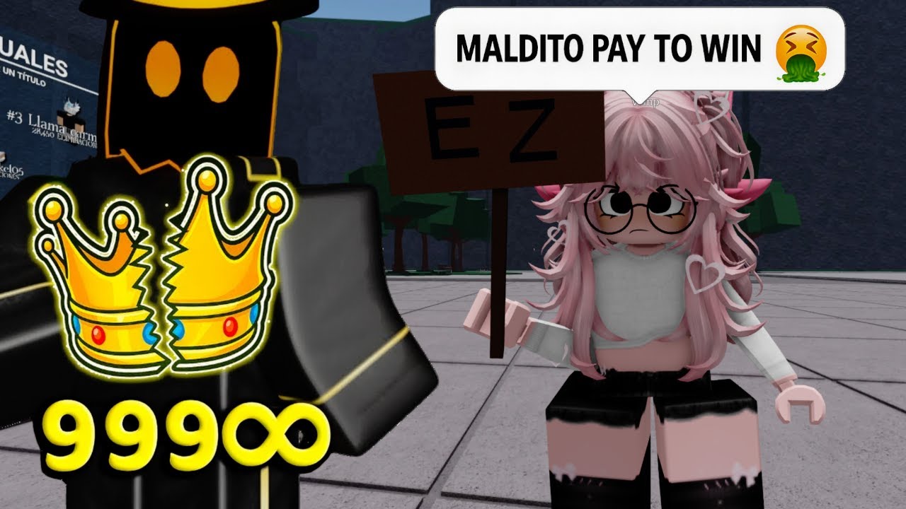 Esta Furry Me Acusa De Pay To Win Por Esconder Mi Racha - Strongest Battlegrounds