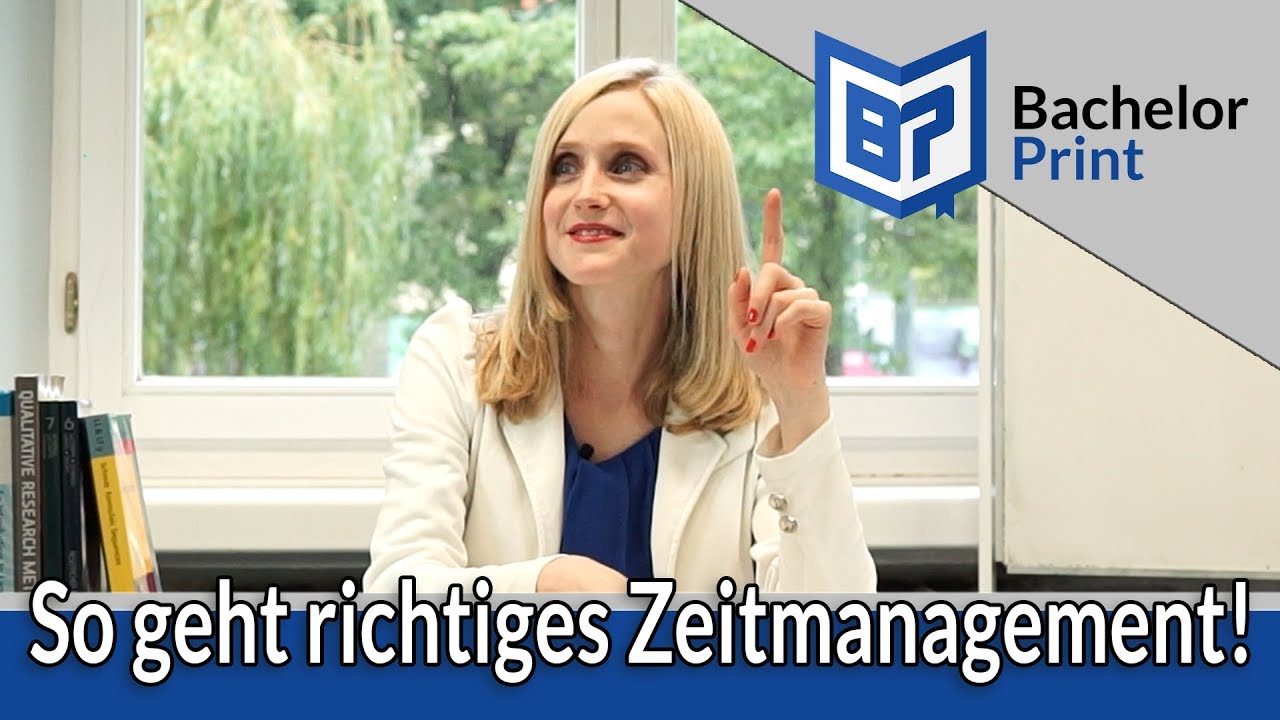 Mit ZEITPLAN durch die Bachelorarbeit ~ SO GEHT'S!