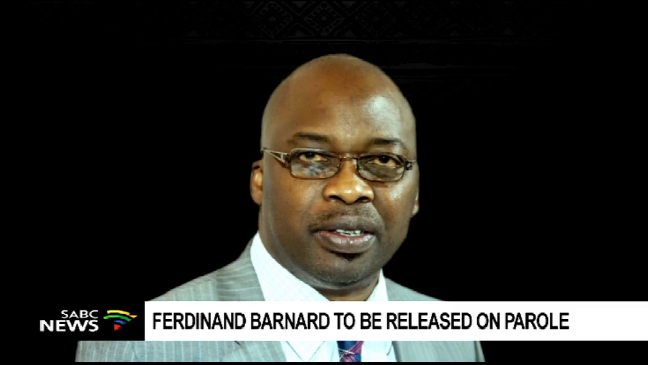 Michael Masutha explains Ferdinand Barnard's parole decision