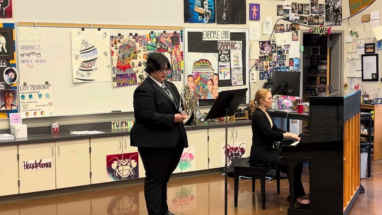 GPHS French Horn Solo Samantha Yeeles for MPMEA competition 