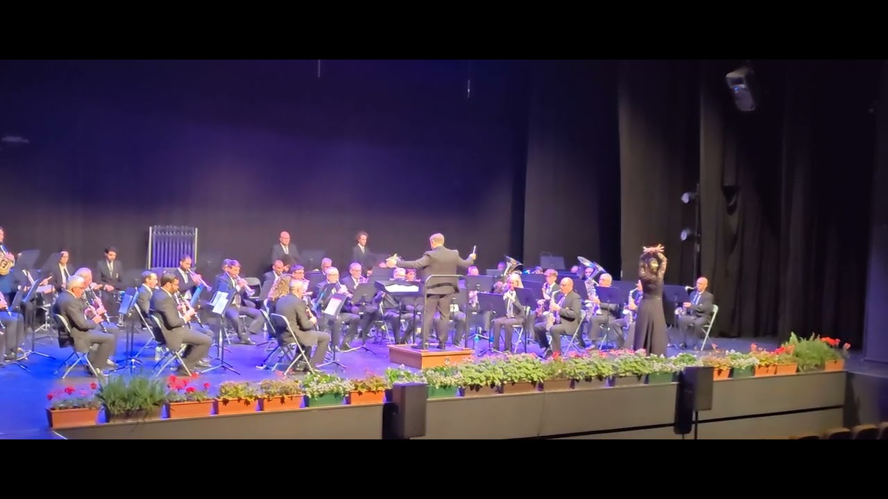 Caridad del Guadalquivir Joana Jiménez y Banda Municipal de Estepona