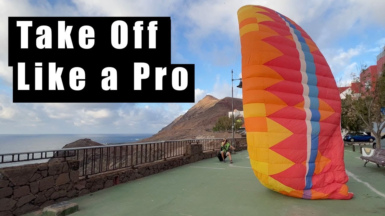 Despegue en 🐍 COBRA 🐍 nivel dos. Técnica avanzada de parapente.
