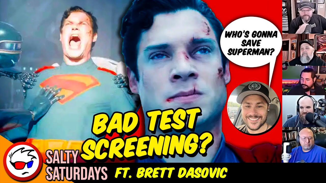 James Gunn's Superman In Trouble? ft. Brett Dasovic | Salty Saturdays