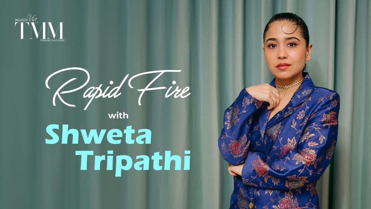 Rapid Fire with Shweta Tripathi | TMM India #TMMIndia #shwetatripathi