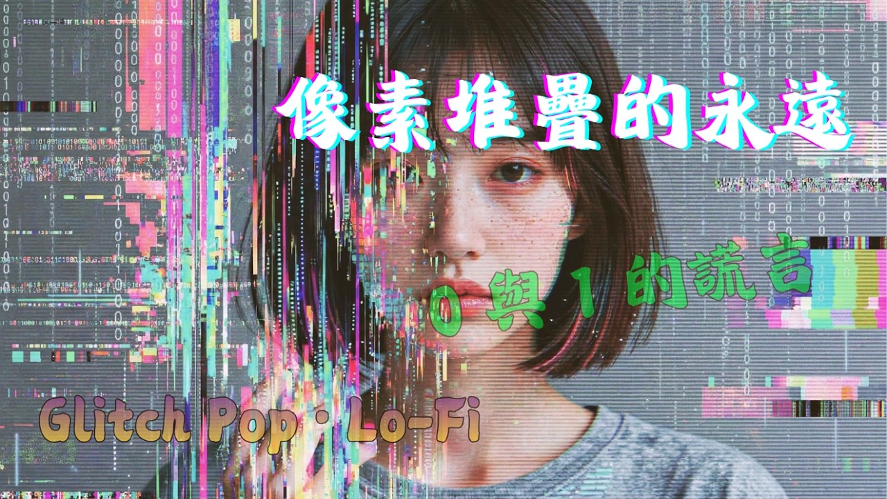 像素堆疊的永遠 💾 | 0 與 1 的謊言 | Glitch Pop × Lo-Fi 數位懷舊