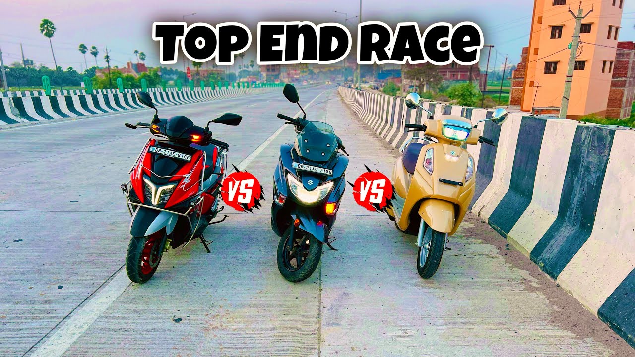2025 Access 125 Vs Ntorq Race Xp Vs Burgman Street Drag Race