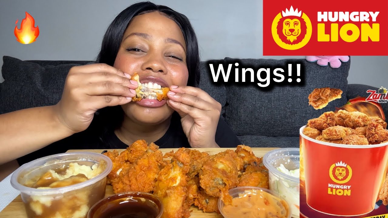 Давайте есть крылышки!!🔥|ЮЖНОАФРИКАНСКИЙ МУКБАНГ 🇿🇦