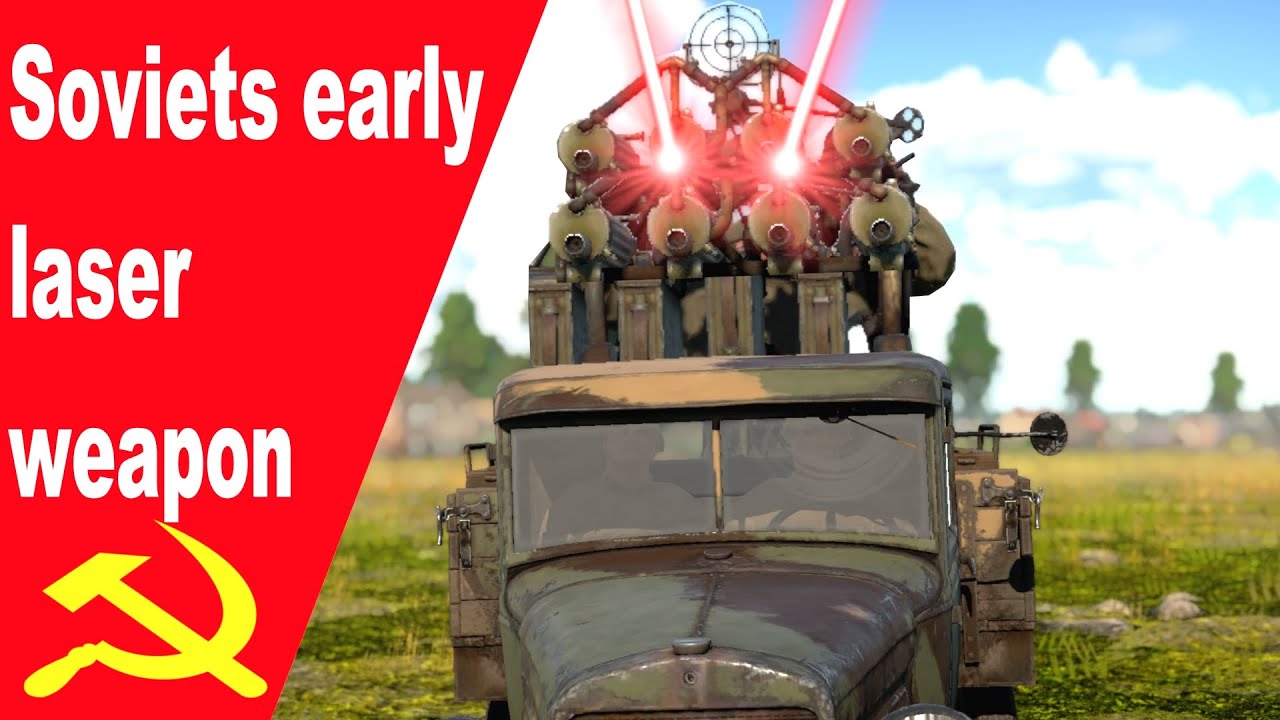 GAZ-AAA (4M) Directed energy weapon system.