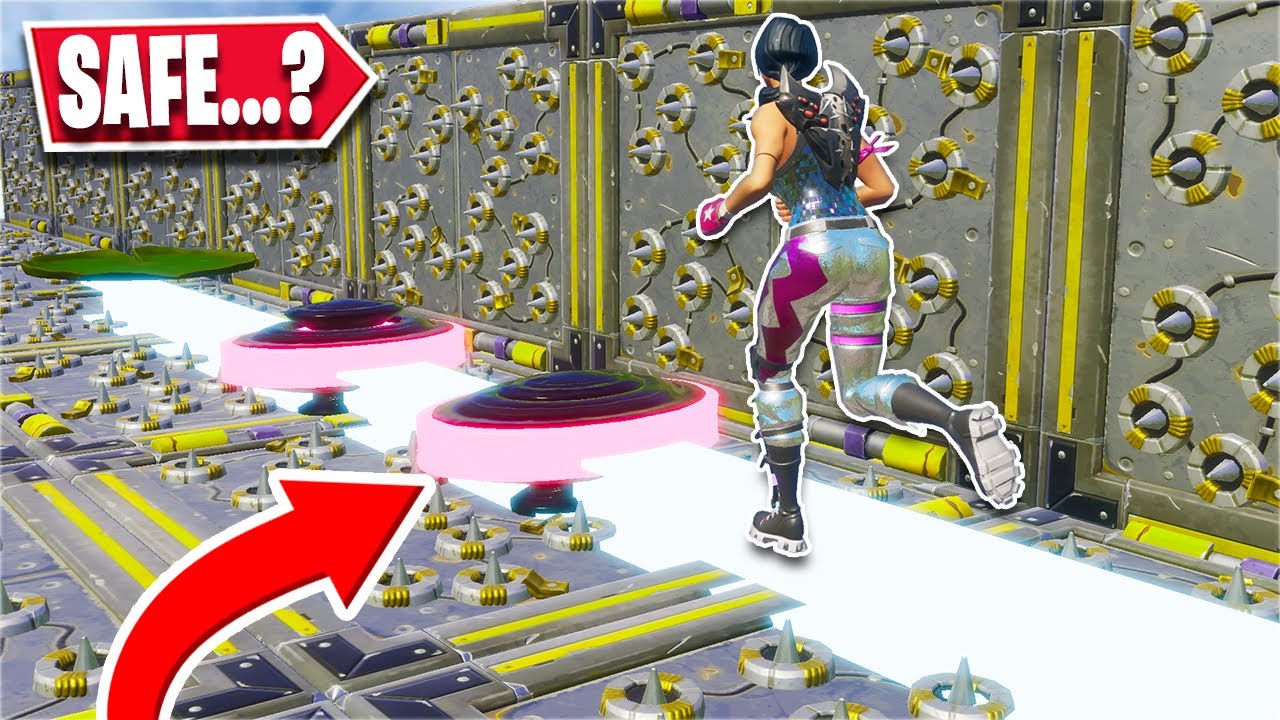 This 60 Level Deathrun has NEW Jumps! *SO COOL* (Fortnite Creative)