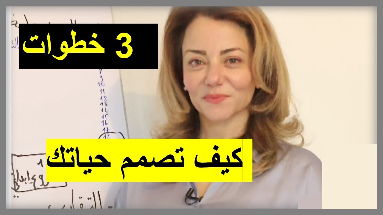 كيف تصمم حياتك كما أنت تريدها