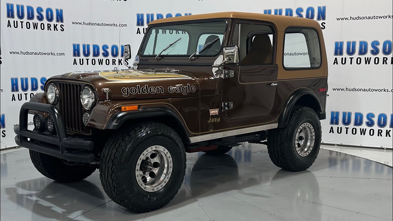 1979 Jeep CJ-7 Golden Eagle Tribute / For Sale / Vehicle Showcase