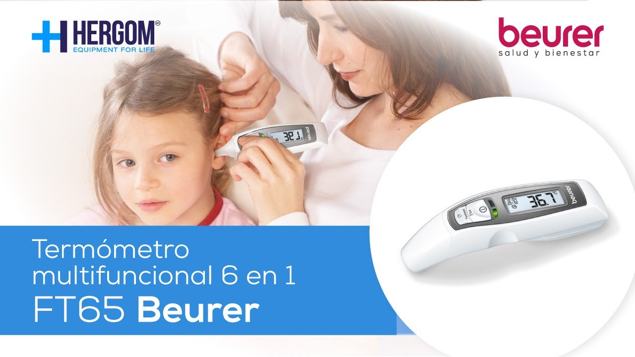 Termómetro digital 6 funciones en 1 - Beurer FT65