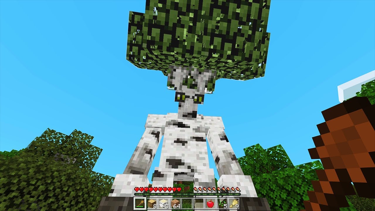 CURSED TREE IN MINECRAFT BY JULESPLAYSMC