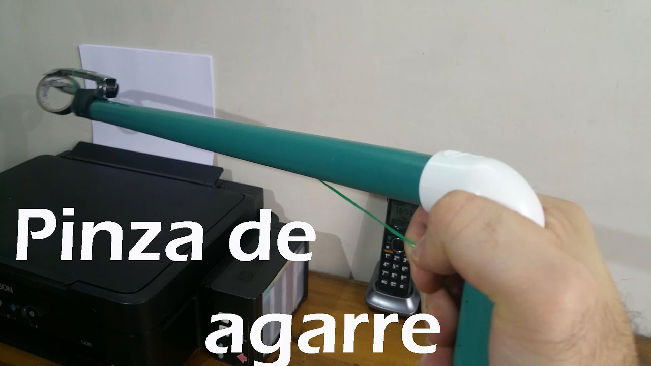 Hacer Pinza de agarre Ayuda para levantar objetos #FISICO