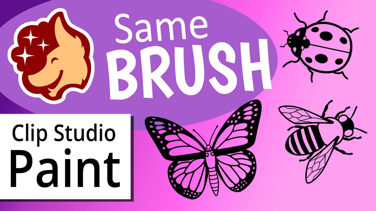 Brushes with Multiple Brush Tips in Clip Studio Paint - Quick Tip