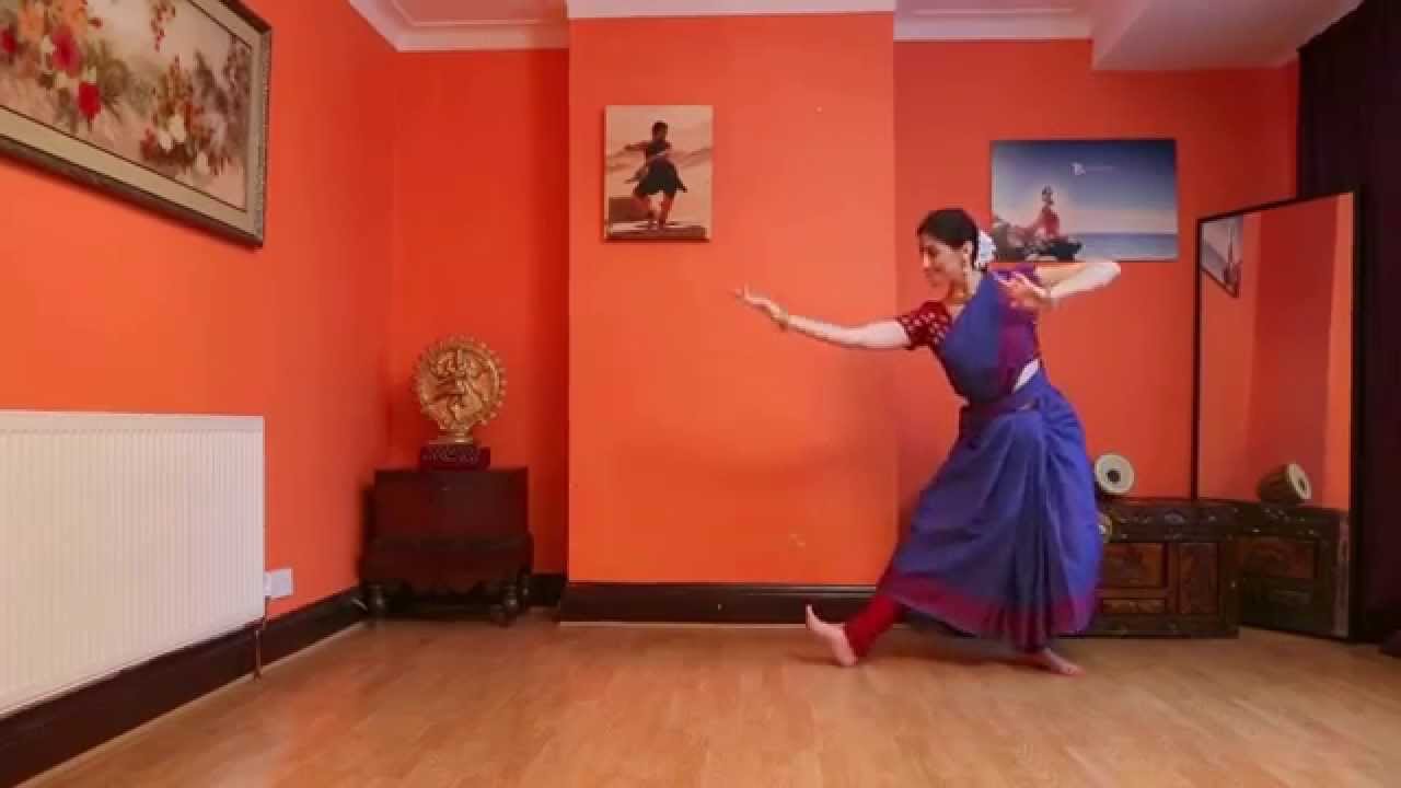 Learn Bharatanatyam Grade 2  Basic Steps  :3rd Thath Thei Thaha  Radhini sivadharan