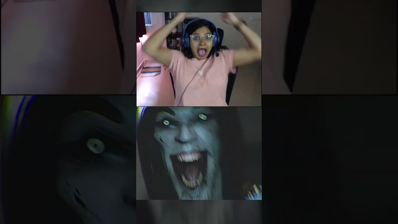 Mummy பேய் 😱💀 Mudila da dei... #scary #gameplay #reaction #shorts #tamil