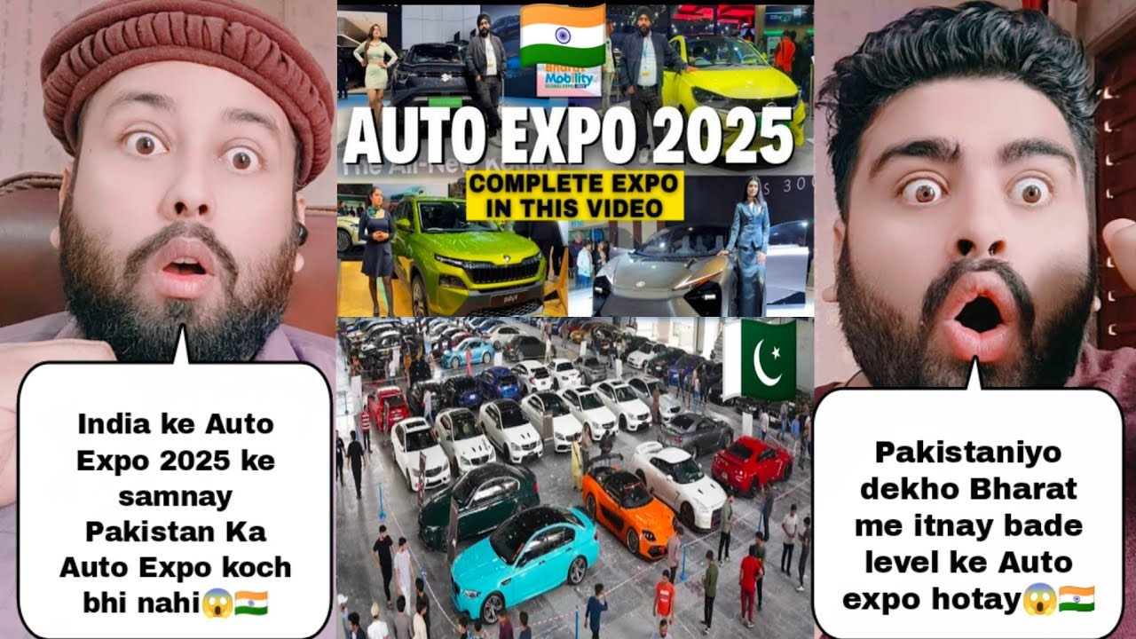 India Auto Expo 2025 Vs Pakistan Auto Expo 2025