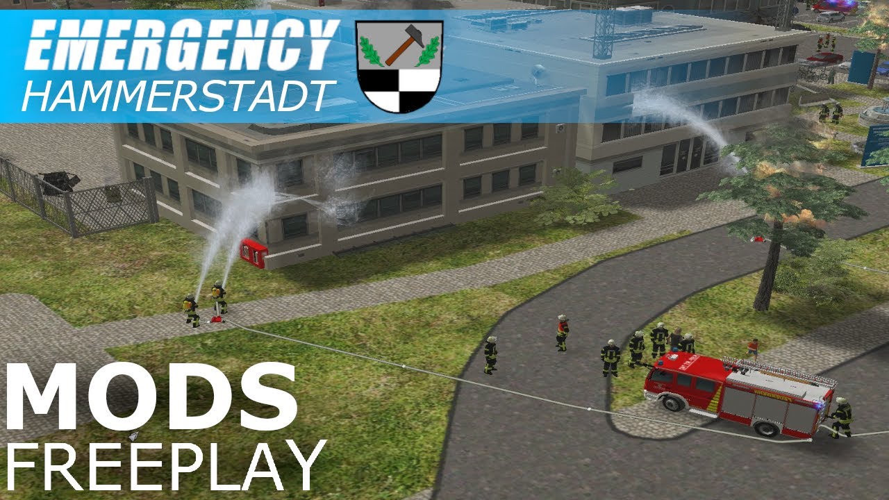 EMERGENCY 4 MODS/ Hammerstadt Reworked 1.1 #9: Großbrand!  [Gameplay/ no Commentary]