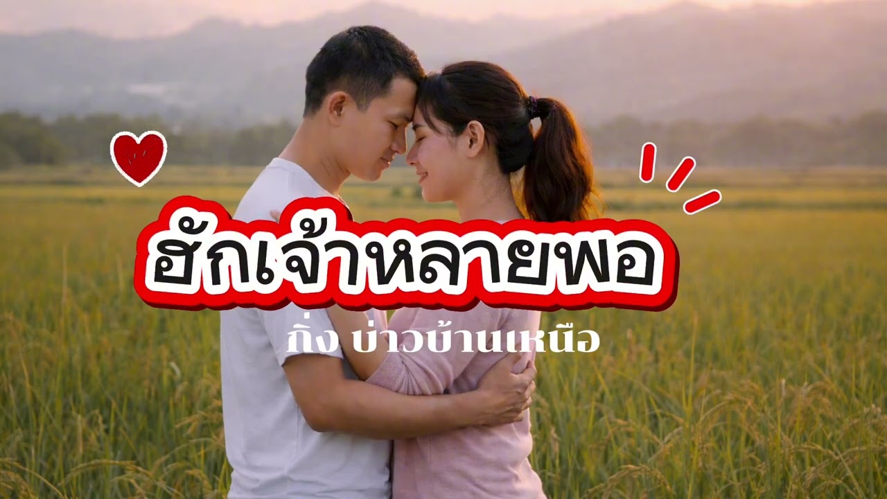 ฮักเจ้าหลายพอ (Full Lyric Audio) Feat.กิ่ง บ่าวบ้านเหนือ