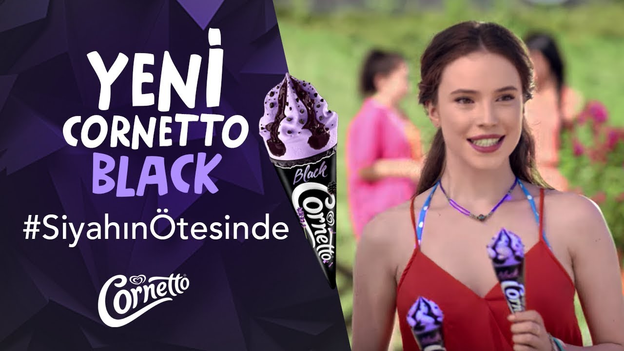 Yeni Cornetto Black #Siyahın&Ouml;tesinde