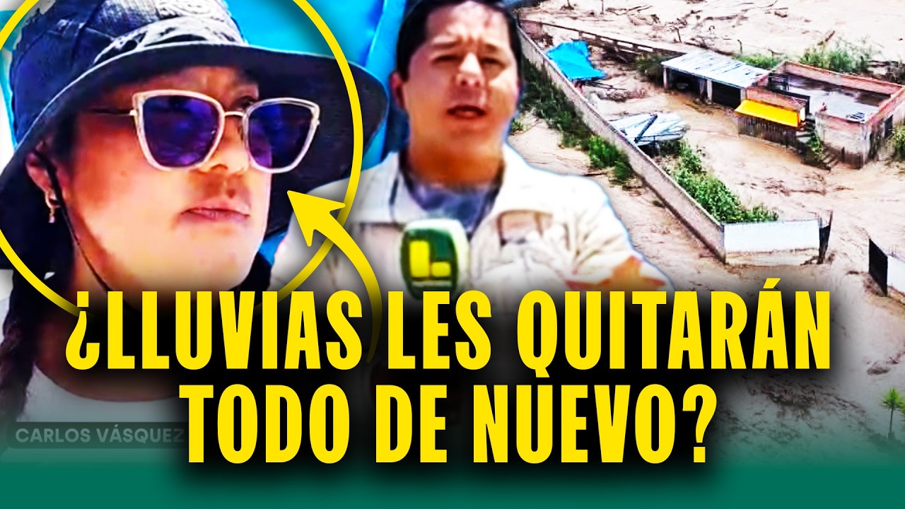 Huaico los dejó sin casa y lluvias podrían llevarse sus carpas: Piden reubicación por lluvias