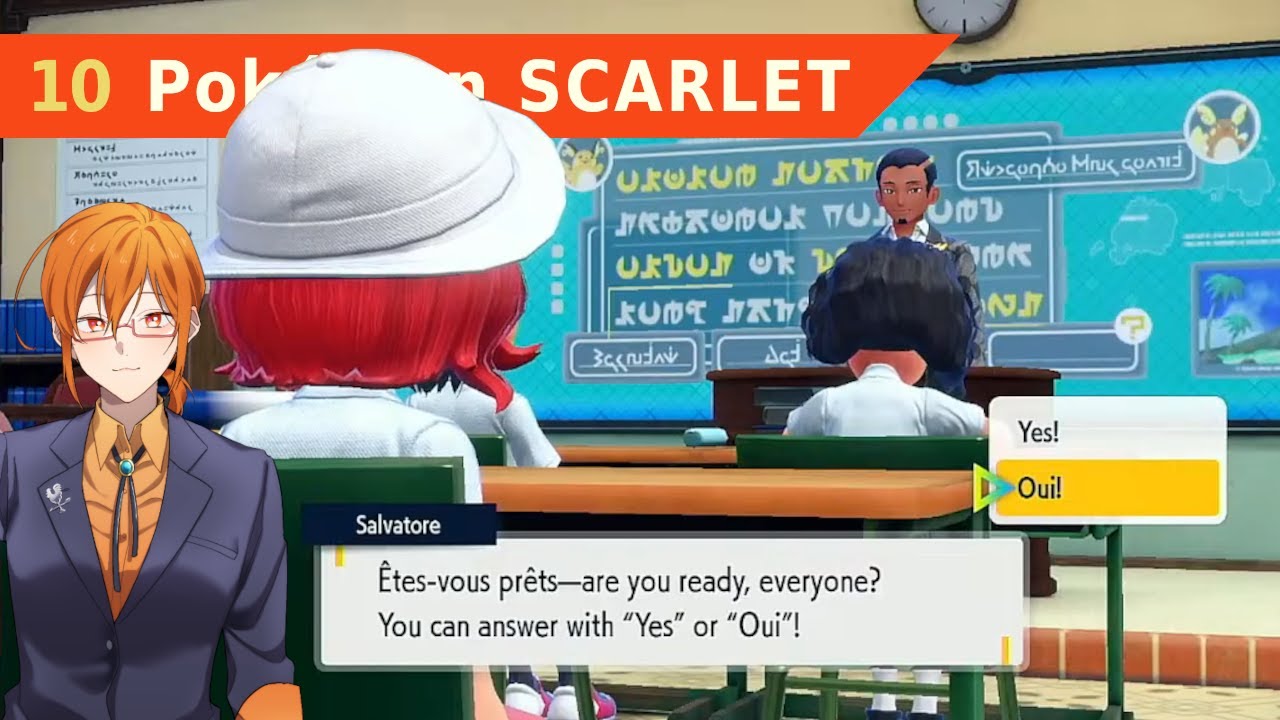 【10】I'm going to take the remaining classes.【Pokémon Scarlet】